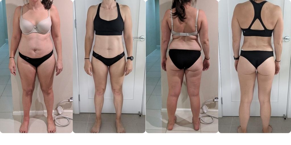 fat loss transformation, weight loss transformation, personal training